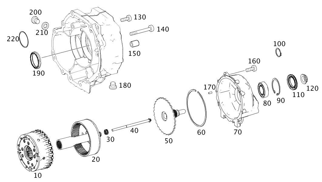 Verteilergeriebe Instandsetzung