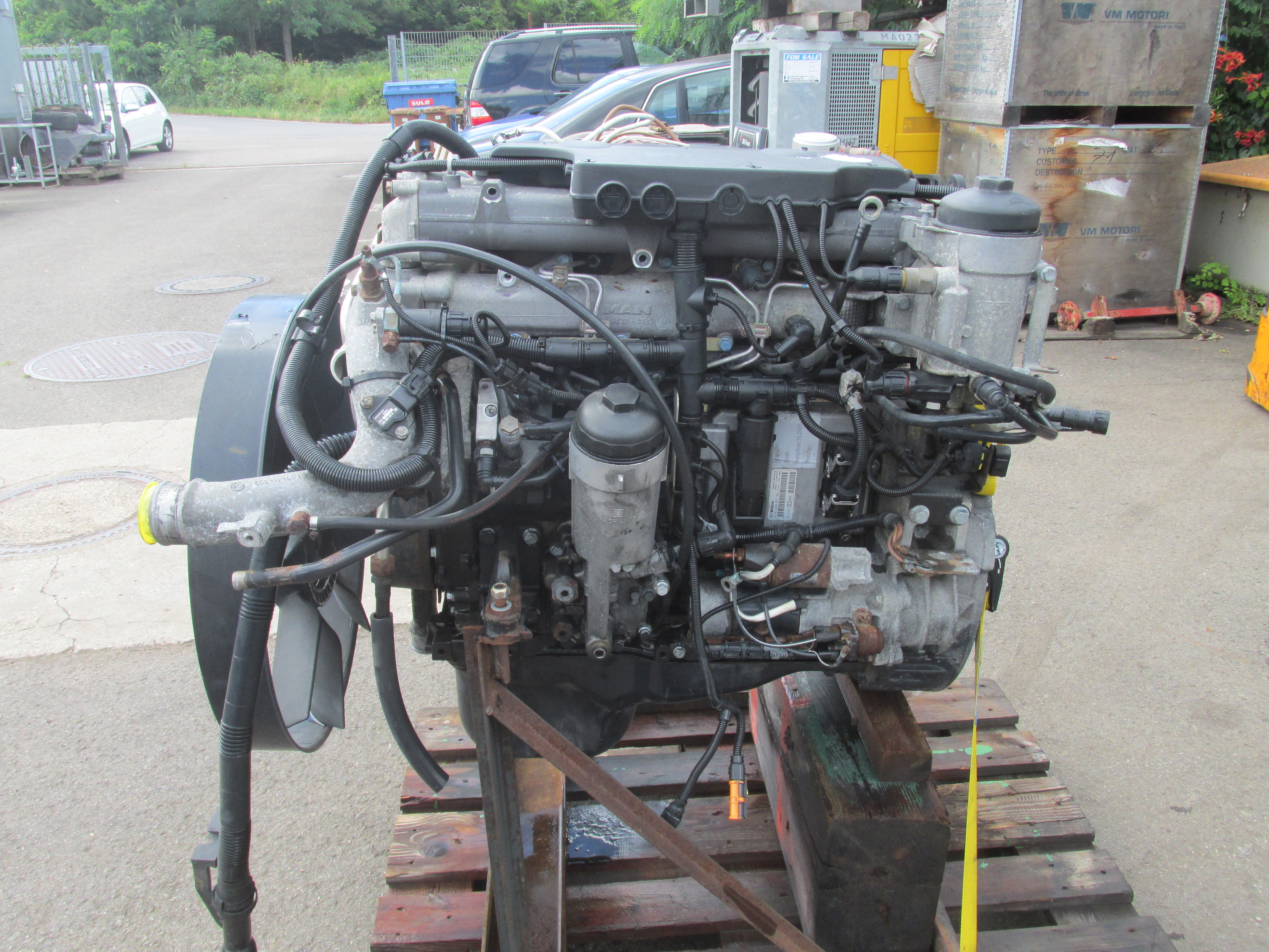 MAN D0834 LFL54 Gebrauchtmotor-